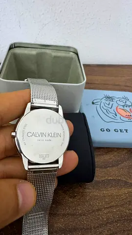 Calvin Klein men's stainless steel mesh bracelet watch - unisex