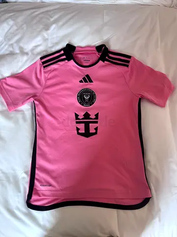 Inter Miami 2024/25 Messi Home Football Jersey - Pink, Size (11-12) - Adidas Sizing