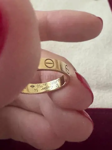 Cartier love ring