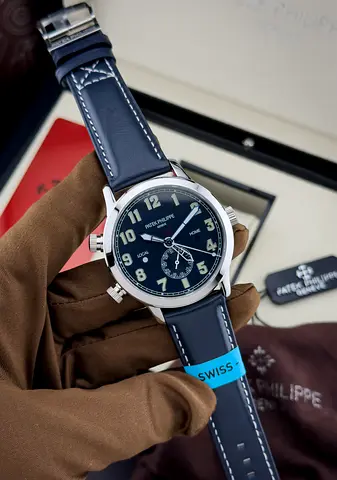 Patek Philippe Calatrava Pilot Travel Time super clone watch