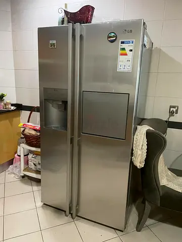 LG Side-by-Side Refrigerator with Water Dispenser