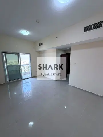 One bedroom and living room, Al Rashidiya 1, Pearl Towers Price: 32,000 Deposit: Undated check Payments: 4