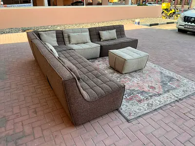 Premium Quality Huzaifa Corner Sofa Perfect Condition