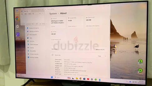 Beelink SER5 Mini PC — AMD Ryzen 5 5560U / 16GB RAM / 512GB SSD / Windows 11