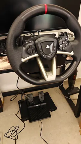 PlayStation Steering Wheel Controller with Pedals (Used) Hori RWA