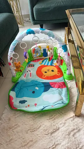 Baby Play Gym with Piano & Hanging Toys - Soft Activity Mat