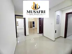 NEW BUILDING 2BHK 3 BATH, BALCONY, 6 CHEQS NEAR BORDER SEPERATE HALL NAHDA SHARJAH