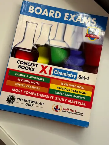 Concept Books Chemistry XI - Board Exams (Set-1) physics wallah book