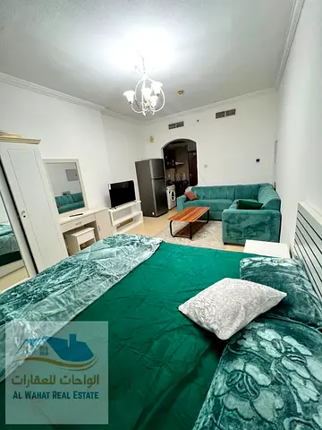 ✨ Furnished Studio for Rent – Al Yasmeen Towers, Al Jurf 2 – Ajman Fully furnished studio availabl