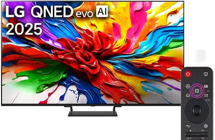New LG TV 85-Inch QNED evo AI Smart 4K 144hz TV 85QNED93A6A with Box