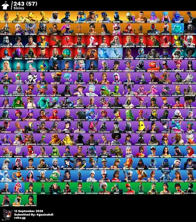 Stacked Fortnite Account For Sale