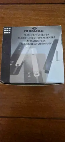 Durable Flexi-Film Strip Fasteners - Box (Used, Good Condition)