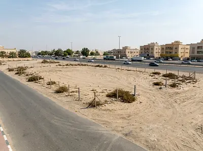 Residential-Commercial Plot in Al-Aliya Area – Ajman | Area: 6,727 sq. ft. | Building Permit: 6 Floors | Close to the Main Road