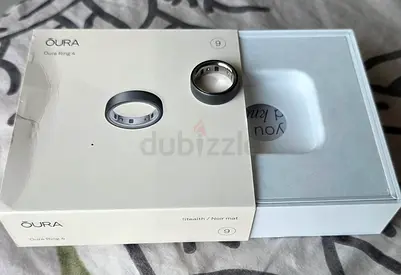 Oura Ring 4 Stealth Size 9 – Excellent Condition – Original Box