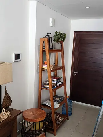 Crate and Barrel bookshelves