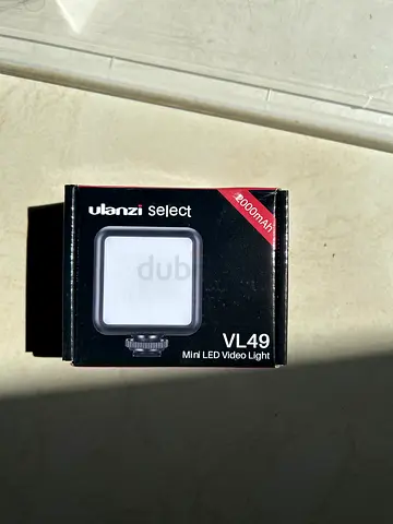 NEGOTIABLE Ulanzi VL49 Mini LED Video Light - 2000mAh, Compact On-Camera Light