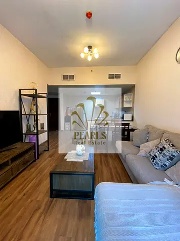 Luxury Furnished 1BR for Annual Rent in City Towers, Al Nuaimiya 3, Master Bedroom, Balcony, 2 Bathrooms & Free Parking.