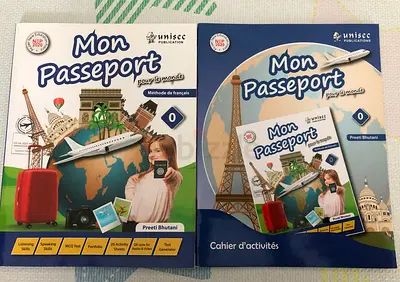 French Books-exercise books-good condition