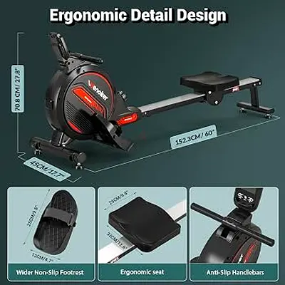 Venoker Magnetic Rowing Machine for Home Gym