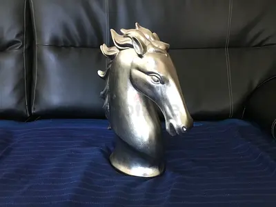 Homes’r’Us Ceramic 15” Horse Head Sculpture