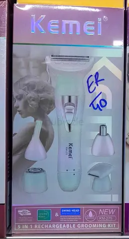 Kemei 5 in 1 Rechargeable Grooming kit - Brand new