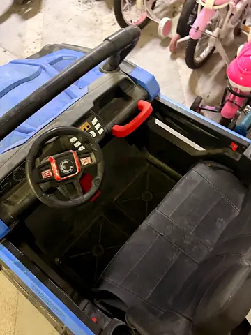 Blue Electric Ride-On Car for Kids