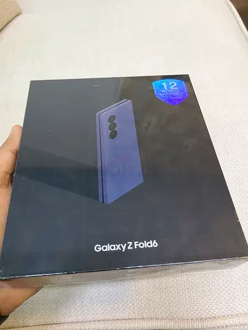 SAMSUNG GALAXY Z FOLD 6 BOX PACK
