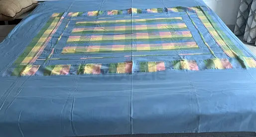 Flat sheet king size bedspread