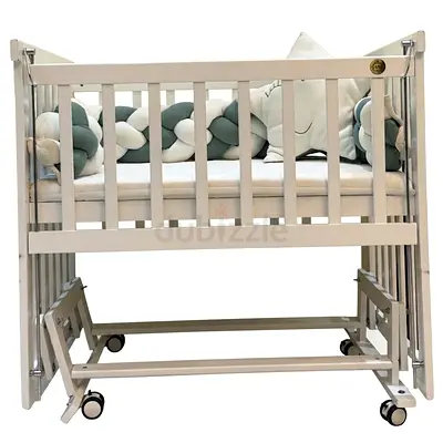 Baby wooden crib