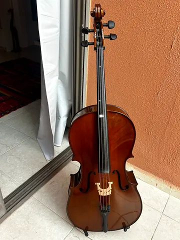 Cello - Stentor 3/4 Student II Outfits + Easy Tune Pegs + Hard Case & Gig Bag (2024)