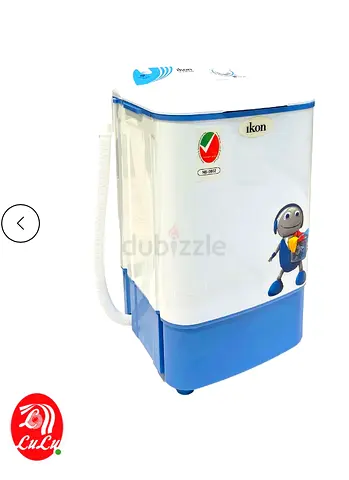 Ikon IK-KW148A 3kg Twin Tub Washer - Compact New