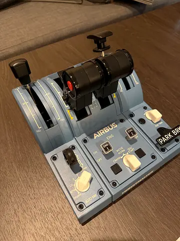 TCA Captain Pack X Airbus + Winwing MCDU A3XX + Desktop Mount