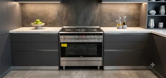 Siemens iQ700 90x60cm 5-Burner Gas Hob & Electric Oven Cooking Range