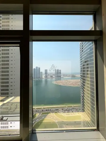 3 Bedroom Apartment for Rent in Al Khan with Panoramic Sea Views, Balcony, Views from All Rooms, Built-In Wardrobes, Storage and 3 Bathrooms