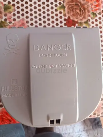 Rodent Bait Station (Fullstop) - Plastic Mouse/Rat Bait Box (25*20*15cm)
