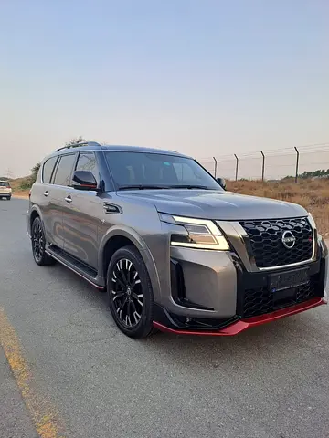 2023 Nissan Patrol LE Titanium GCC Specs V8 Orginal Paint No Accident 42000 km Nismo kit Orginal