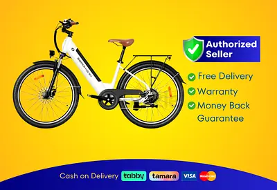 Wind Horse Electric Scooter F2, White | Brand New |  Warranty | FREE  Delivery