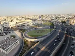 3 Bedroom Apartment for Rent with Balcony, Open View, Master Bedroom, 4 Bathrooms, Free AC, Gym, Poo