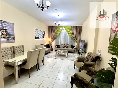 الشارقه التعاون غرفه وصاله ومطبخ وحمامين