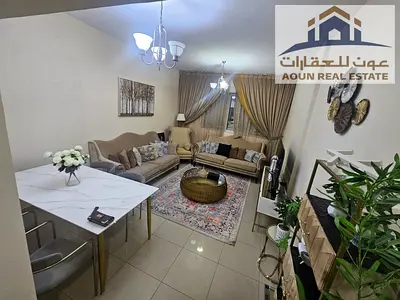 Furnished one-bedroom apartment with a living room in Al-Taawun.
