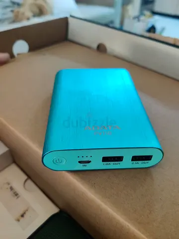 ADATA 10000mAh Portable Power Bank - Light Blue