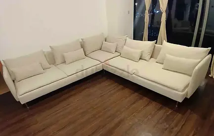 Ikea Sodhremn Corner Sofa Beige
