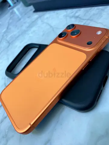 iPhone 17Pro max (Orange) - Good Condition, Comes with Case