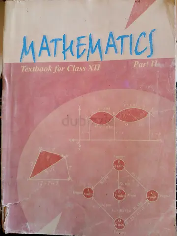 NCERT mathematics class 12 part 1 and 2