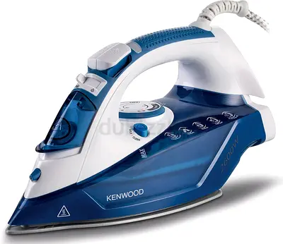 Kenwood Steam Iron 2600W with Ceramic Soleplate, Auto Shut-Off, Anti-Drip, Anti-Calc, Self Clean