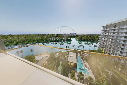 √ Full Canal View | High Floor | 2 Balconies √