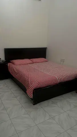 used bed with mattress