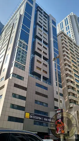 26K,28K,30K 1 MONTH FREE STUDIOS APARTMENT ONLY FOR FAMILY WITH FULL FACILITIES BEHIND EXPO CENTER ON MAMZAR CORNICHE ROAD ON RTA BUS STOP AL KHAN ARE
