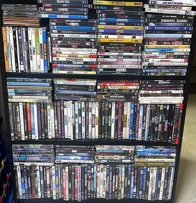 Large mixed DVD collection — various movies and genres. DM FOR PRICE