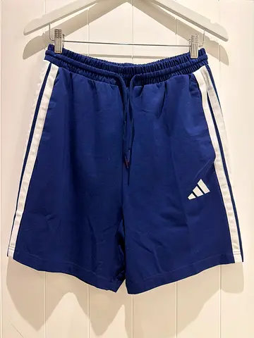 Navy Adidas athletic shorts, size M, good condition